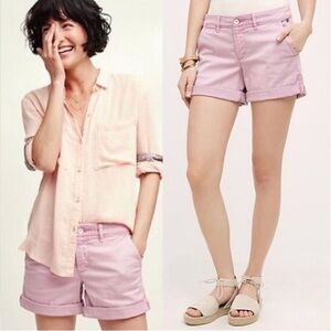 Pilcro Hyphen Chino Shorts by Anthropologie